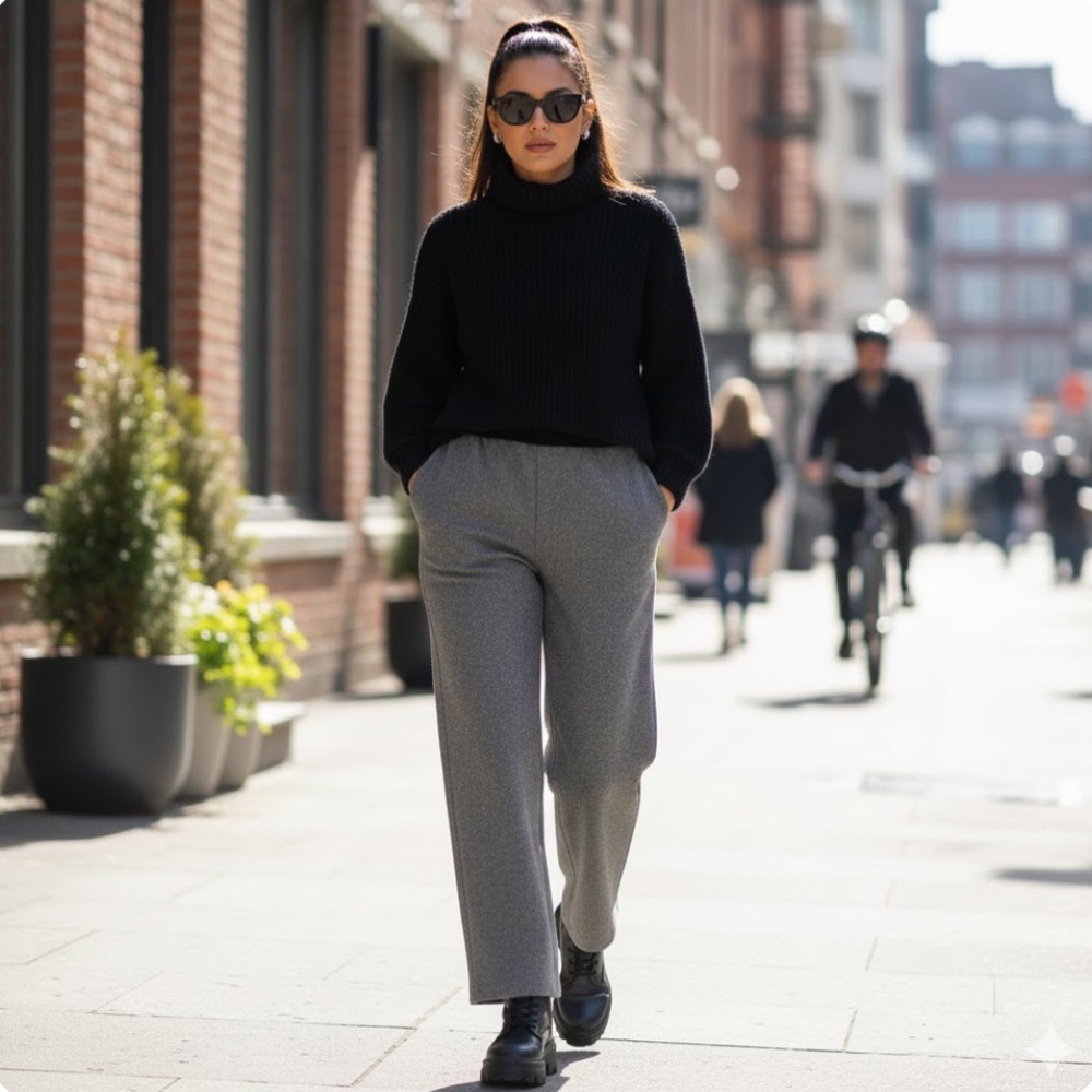Gray Winter Trousers